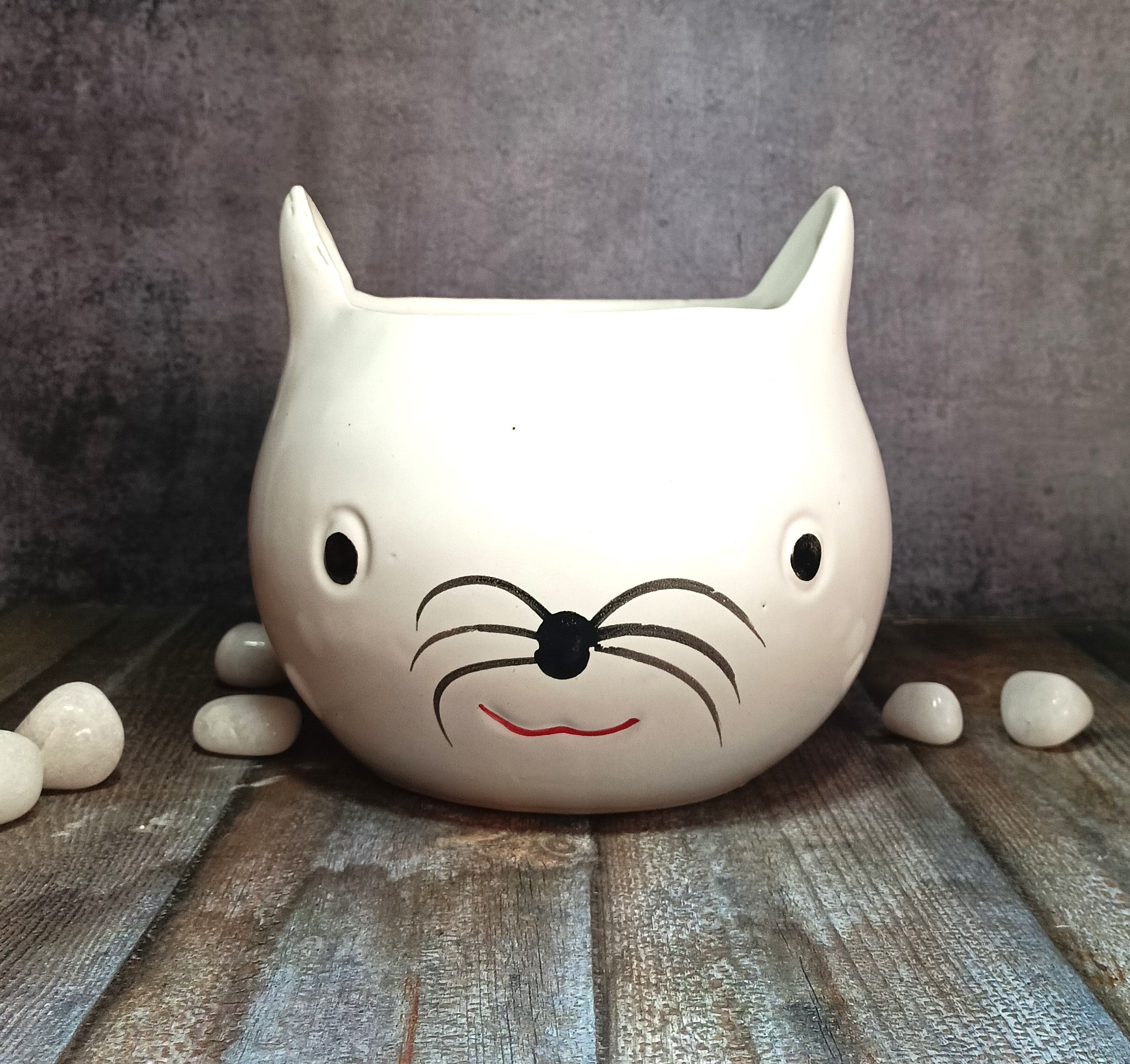 Cat Ceramic Pot - ECP5011